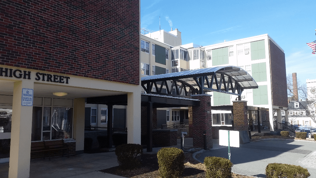 Front view of Belvidere Heights.